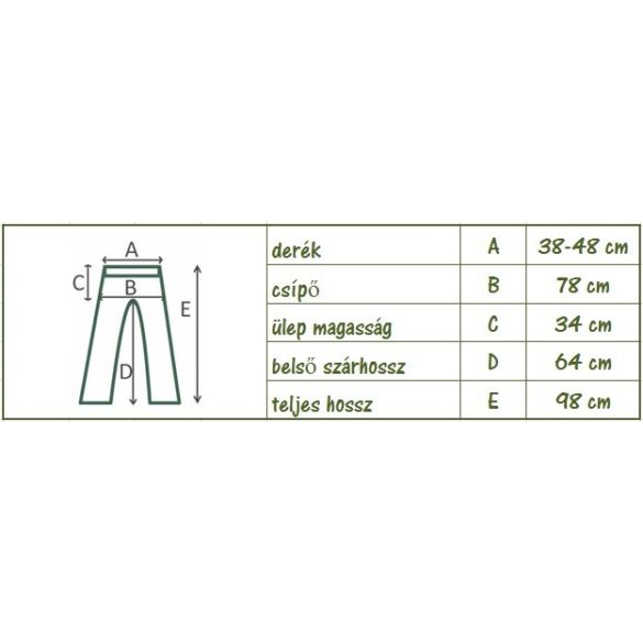 Pasa nadrág - szellős bő nadrág (mintás 2) (#28)