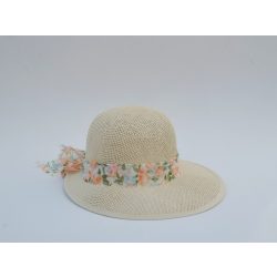 Színes kalap selyem szalaggal (#6)